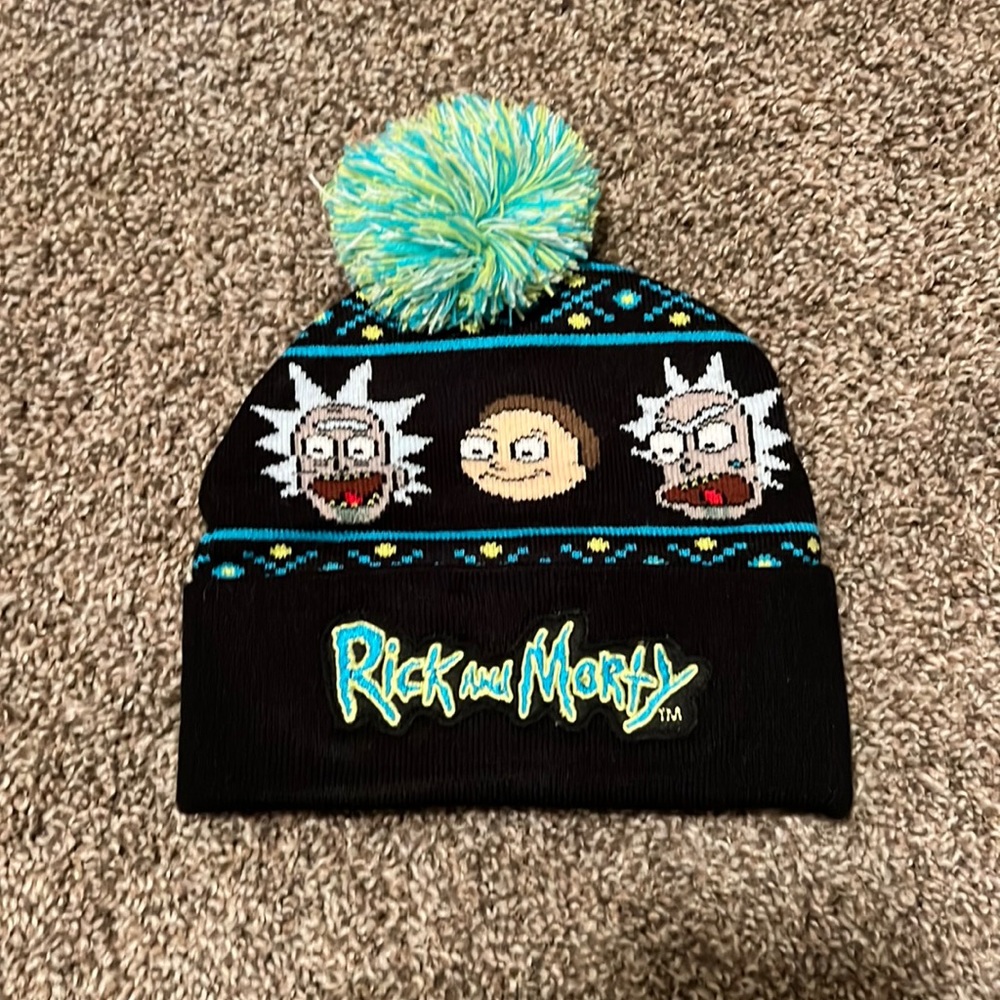 Rick and morty beanie brand new